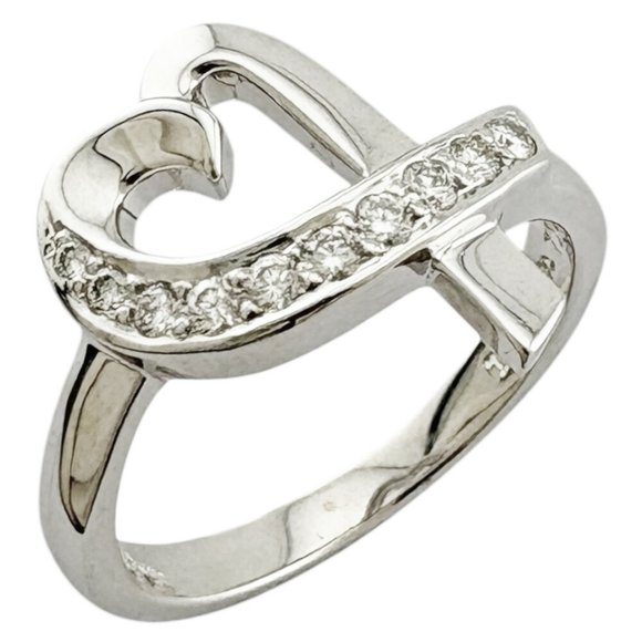 Tiffany & Co. Jewelry - TIFFANY & CO. 18k White Gold Diamond Ring